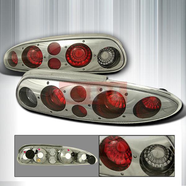 CHEVROLET 1993-2002 CHEVY CAMARO TAIL LIGHTS /LAMPS GUN METAL 1 SET RH ...