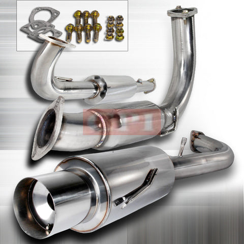 Mitsubishi 1995-1999 Eclipse Turbo N1 Catback Exhaust 70 Mm Inlet Performance-j