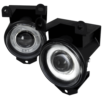 GMC 99-02 GMC SIERRA OEM PROJECTOR FOG LIGHTS CLEAR WITHOUT WIRING