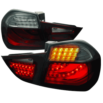 BMW 09-12 BMW E90 3 SERIES LED TAIL LIGHTS RED SMOKE – CARRO PACIFIC