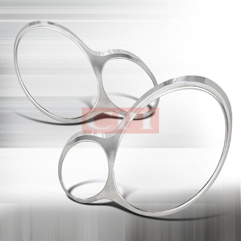 Mercedes 2001-2007 Benz W203 C-Class Headlights / Lamps Trim Chrome For Head Lamps/ Lights Performance-z