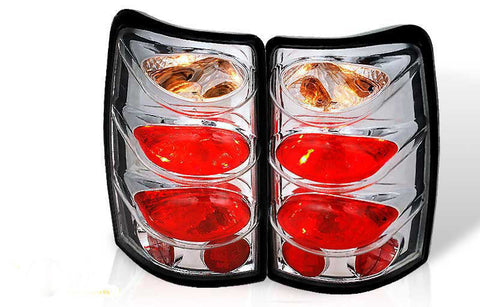 00-06 CHEVY SUBURBAN / TAHOE ALTEZZA TAIL LIGHT - CHROME / CLEAR(RG003-C) performance