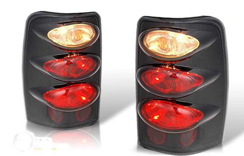 00-06 CHEVY SUBURBAN / TAHOE ALTEZZA TAIL LIGHT - BLACK / SMOKE(RG003-BLACK-S) performance