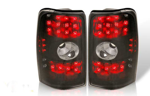 00-06 CHEVY TAHOE / SUBURBAN / YUKON LED TAIL LIGHT - BLACK / SMOKE performance