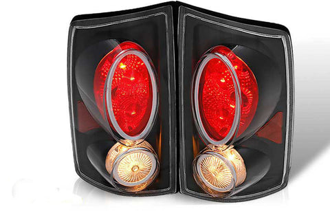 02-06 DODGE RAM PICK UP ALTEZZA TAIL LIGHT - BLACK / CLEAR (R019-BLACK) performance