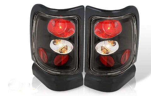 94-01 DODGE RAM PICK UP ALTEZZA TAIL LIGHT - BLACK SMOKE (RG006-BLACK-S) performance