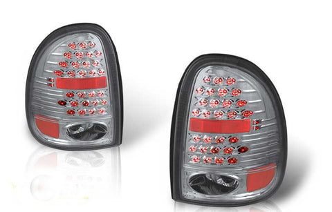 96-00 DODGE CARAVAN / 98-03 DURANGO LED TAIL LIGHT - CHROME/SMOKE performance
