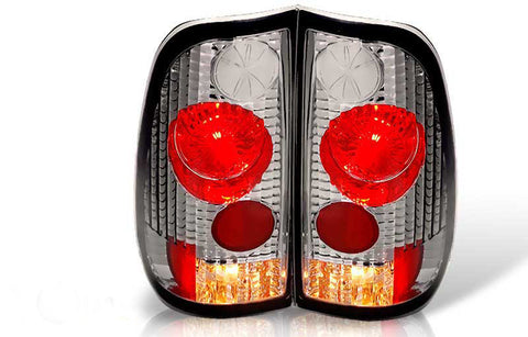 97-03 FORD F150 STATE SIDE ALTEZZA TAIL LIGHT - CHROME/SMOKE performance