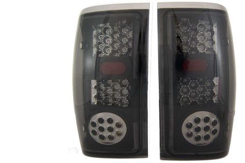 93-99 FORD RANGER LED TAIL LIGHT - BLACK/SMOKE performance