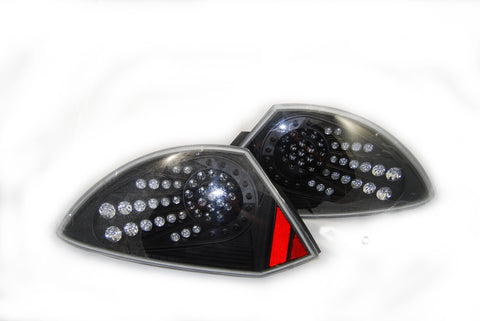 00-05 MITSUBISHI ECLIPSE LED TAIL LIGHT - BLACK/CLEAR performance