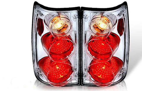 89-95 TOYOTA PICK UP ALTEZZA TAIL LIGHT - CHROME / CLEAR (R011-C) performance