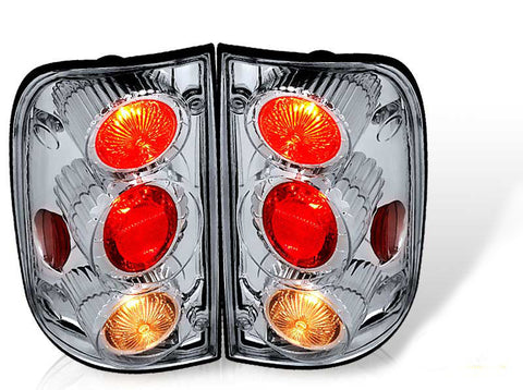 01-04 TOYOTA TACOMA ALTEZZA TAIL LIGHT - CHROME / CLEAR (R017-C) performance