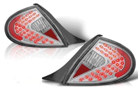 00-02 DODGE NEON LED TAIL LIGHT - CHROME/SMOKE performance