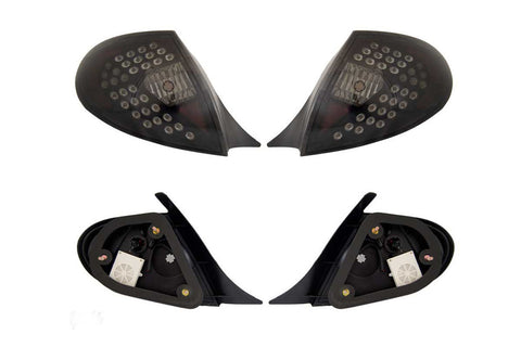 00-02 DODGE NEON LED TAIL LIGHT - BLACK/SMOKE performance