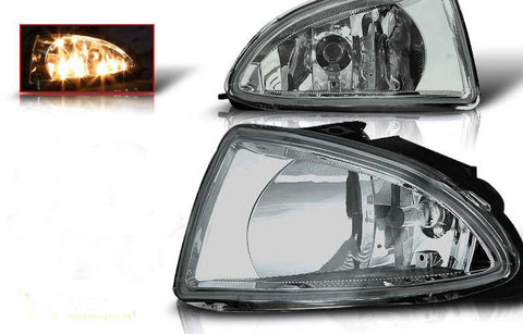 04-05 honda civic oem style fog light - smoke (wiring kit included) performance