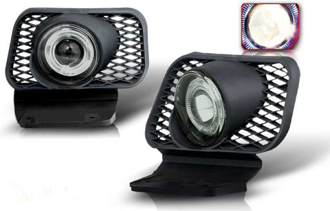 03-06 chevy silverado / 04-06 avalanche halo projector fog light (smoke) performance
