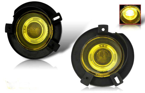 02-05 ford explorer halo projector fog light (yellow) performance