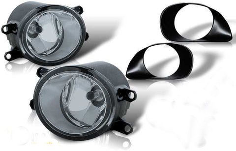 Toyota Yaris 3 Dr Oem Style Fog Light - Smoke (Wiring Kit Included) Performance-u
