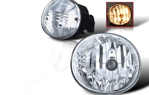 04-05 toyota rav4 oem style fog light - clear (wiring kit included) performance