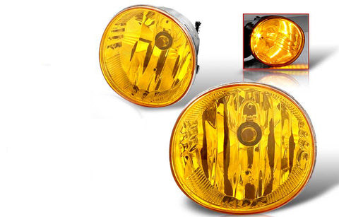 04-05 toyota rav4 oem style fog light - yellow (wiring kit included) performance