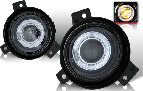 01-05 ford ranger halo projector fog light (clear) performance