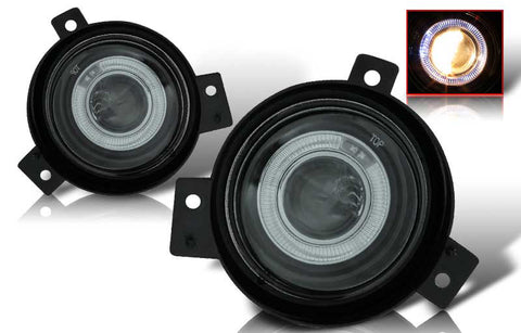 01-05 ford ranger halo projector fog light (smoke) performance