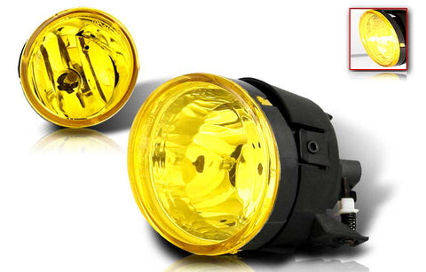 04-05 nissan titan oem style fog light (yellow) performance