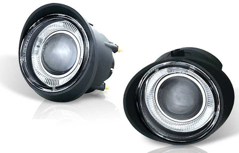 02-04 nissan altima / 03-04 nissan murano / 03-05 infiniti fx35/fx45 halo projector fog light (clear) performance