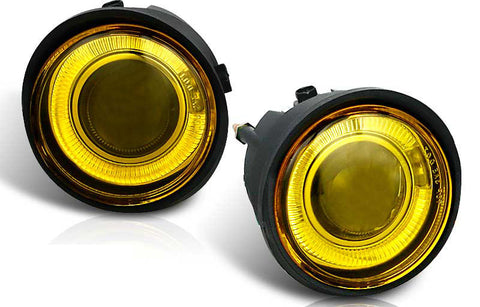 02-04 nissan altima / 03-04 nissan murano / 03-05 infiniti fx35/fx45 halo projector fog light (yellow) performance