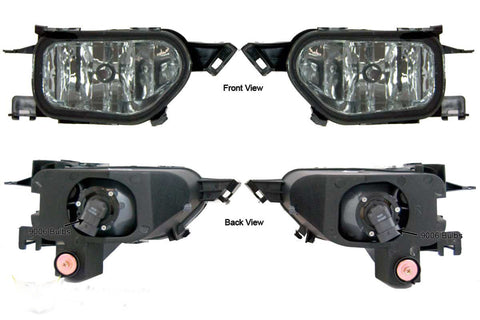 02-04 honda crv oem style fog light - smoke (wiring kit included) performance