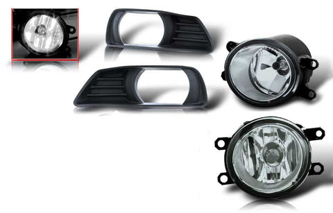 07-09 toyota camry oem style fog light - smoke (wiring kit included) performance