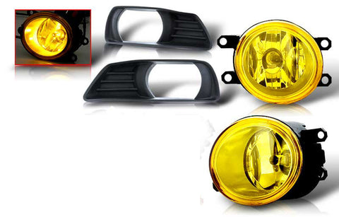 07-09 toyota camry oem style fog light - yellow (wiring kit included) performance