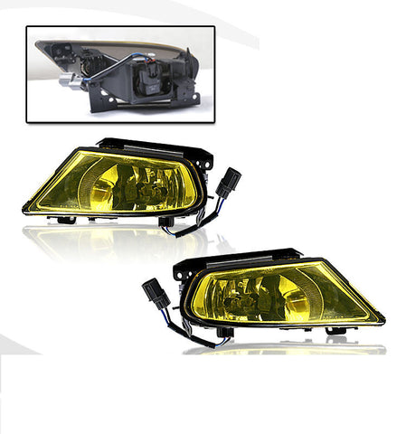 05-07 honda odyssey oem style fog light - yellow (wiring kit included) performance
