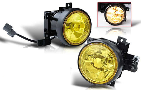 03-04 honda element oem style fog light - yellow (wiring kit included) performance