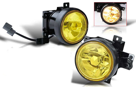 05-06 honda element oem style fog light - yellow (wiring kit included) performance