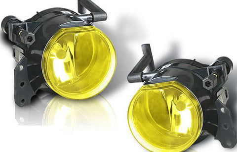 04-08 bmw e60 5 series oem style fog light - yellow performance