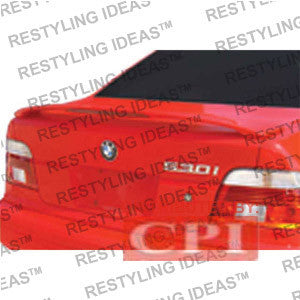 Bmw 1997-2003 5 Series Factory Style W/Led Light Spoiler Performance-l
