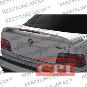 Bmw 1992-1998 3 Series M3 Factory Style W/Led Light Spoiler Performance-n