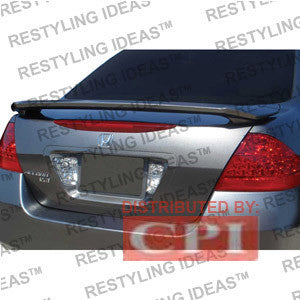 Honda 2006-2007 Accord 4D Factory 2-Post Style Spoiler Performance-v