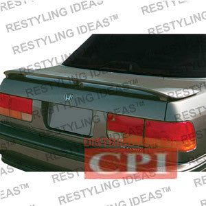 Honda 1990-1993 Accord 2/4 Factory Style Spoiler Performance-y