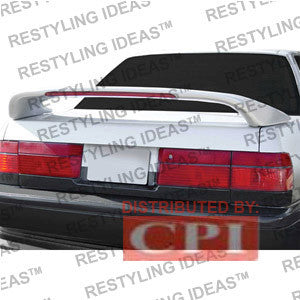 Honda 1990-1993 Accord 2/4D Custom Mid Wing Style W/Led Light Spoiler Performance-a