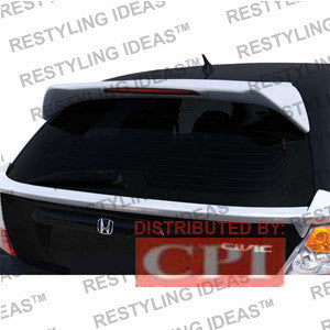 Honda 2002-2005 Civic Hb Si Custom W-Type Roof Wing Spoiler Performance-r