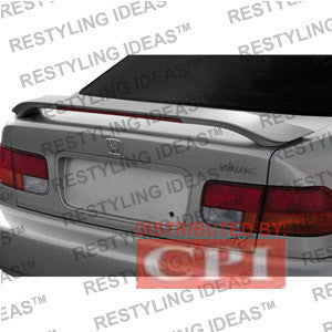 Honda 1996-2000 Civic 2D Factory Style W/Led Light Spoiler Performance-b