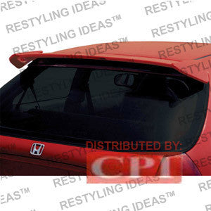 Honda 1996-2000 Civic Hb Type-R Style With Led Light Spoiler Performance-h