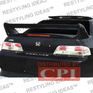 Honda 1997-2001 Prelude Custom Gt Commando Style W/Led Light Spoiler Performance-b