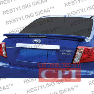Subaru 2008-2009 Impreza Factory Lip Style W/Led Light Spoiler Performance-i
