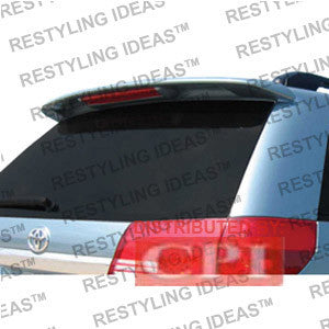 Toyota 2004-2008 Sienna Factory Roof Mount Style W/Led Light Spoiler Performance-z