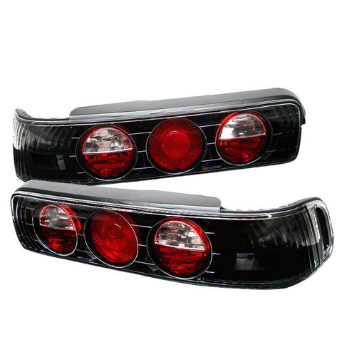 Acura Integra 90-93 2Dr Euro Style Tail Lights - Black