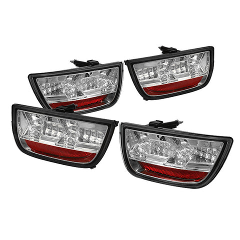 Chevy Camaro 10-12 LED Tail Lights - Chrome