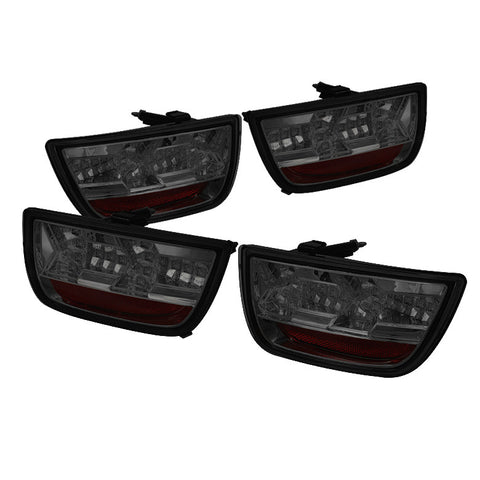 Chevy Camaro 10-12 LED Tail Lights - Smoke